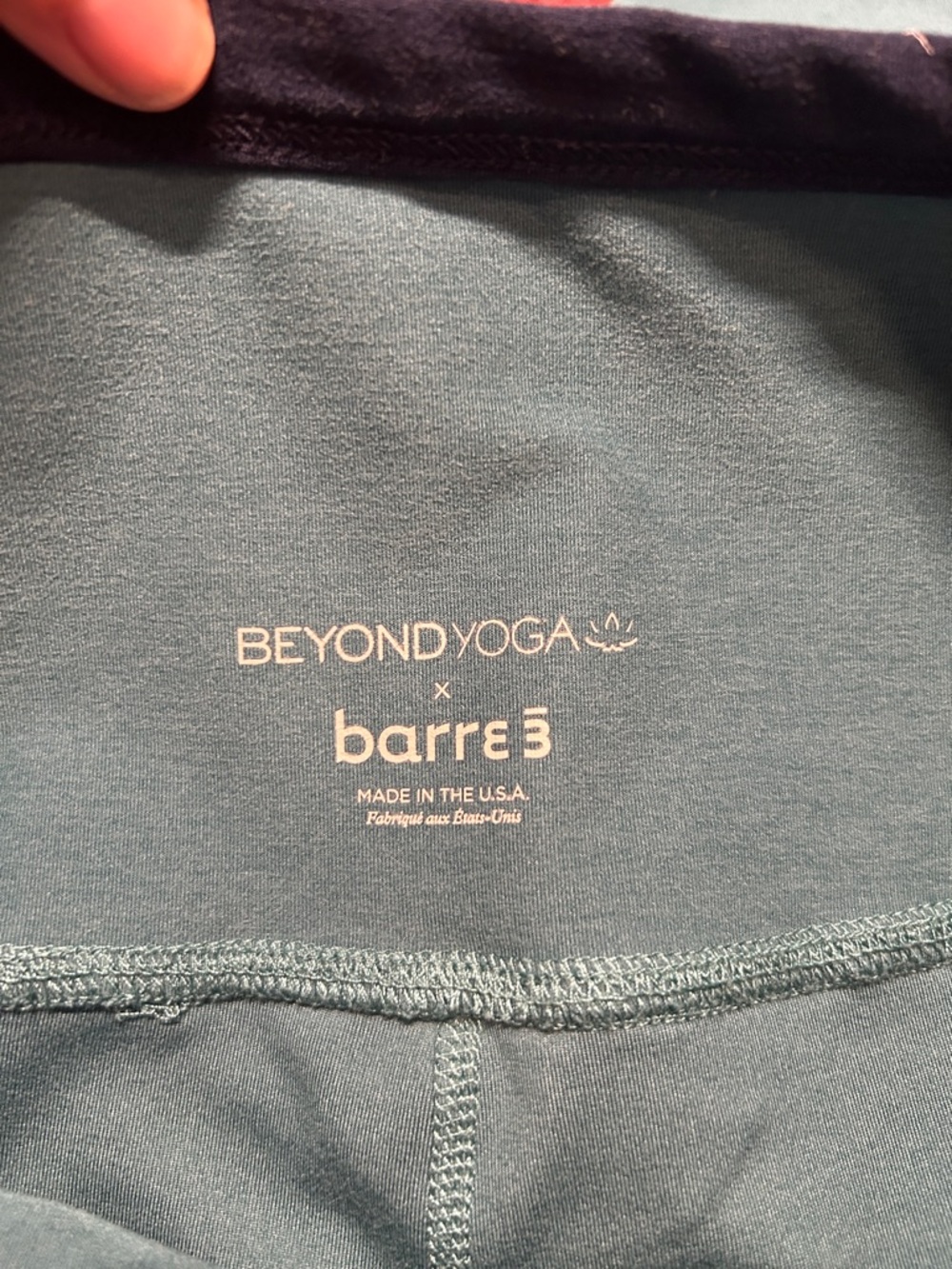 Beyond Yoga X Barre 3 Spacedye Leggings Size M - Picture 6 of 7